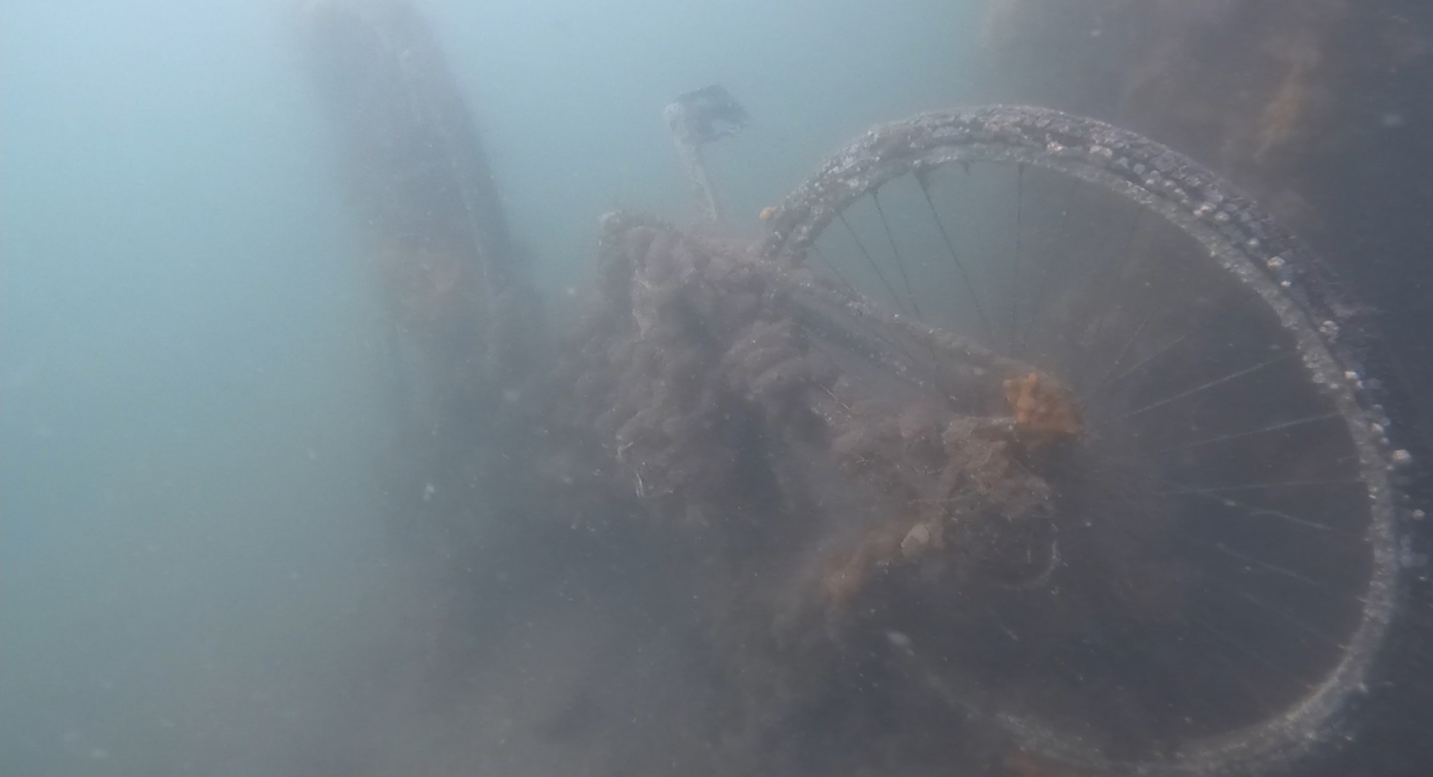 painted collage of figure on a paddleboard